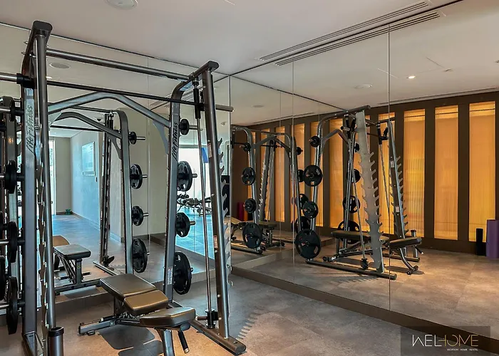 Welhome - Luxury Apartment Facing Burj Khalifa With Terrace