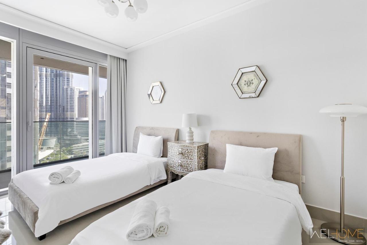 Welhome - Luxury Facing Burj Khalifa With Terrace *